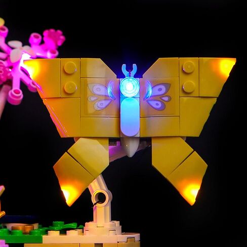 BrickBling LED Lighting Kit Compatible with Lego Wicked Glinda & Elphaba Bookends, Creative Light Compatible with Lego 75691-Lights Only, Not Come with Model (75691 Light) in Saudi Arabia