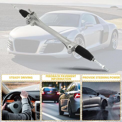 مجموعة رف وترس توجيه الطاقة الجديدة من ASAPE مناسبة لتويوتا RAV4 2006 2007 2008 2009 2010 2011 2012 2013 2014 2015، 2.4L 2.5L 3.5L استبدال #24-2694 1G-2694 455100R01R84 45510-42030 in Saudi Arabia