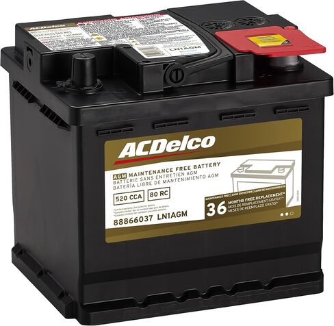 بطارية ACDelco Gold LN1AGM (88866037) ضمان لمدة 36 شهرًا AGM BCI Group LN1 in Saudi Arabia