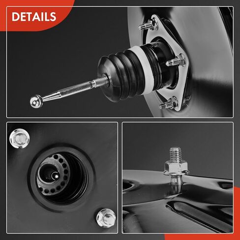 معزز فرامل الطاقة الفراغية A-Premium متوافق مع Volkswagen Passat 2007-2008/2012، Passat CC 2009 2009-2012، Tiguan 2009-2017، Tiguan Limited & Audi Q3/Q3 Quattro 2017، بدون أسطوانة رئيسية in Kuwait