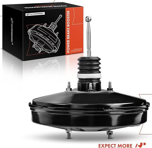معزز فرامل الطاقة الفراغية A-Premium متوافق مع Volkswagen Passat 2007-2008/2012، Passat CC 2009 2009-2012، Tiguan 2009-2017، Tiguan Limited & Audi Q3/Q3 Quattro 2017، بدون أسطوانة رئيسية in Kuwait