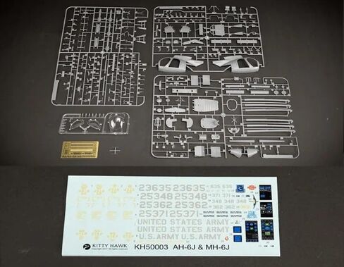 Assembled Plastic Aircraft Model Kit KH50003 American AH-6 J/MH-6J Little Bird Helicopter 1/35 Scale in Saudi Arabia