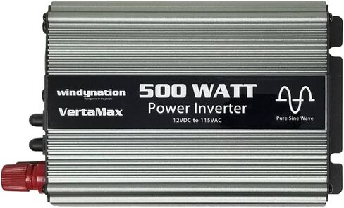 VertaMax Pure SINE Wave 3000 Watt (6000W Surge) 12V Power Inverter DC to AC Power (1/0 Cables + Remote Control Switch + ANL Fuse) - Solar, RV in Saudi Arabia