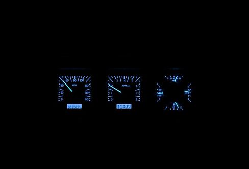 داكوتا الرقمية متوافقة مع نظام فورد بيك اب VHX 1980-86 - وجه من سبيكة سوداء مع شاشة زرقاء in Saudi Arabia