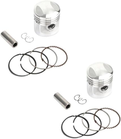 2 Pcs Engine Piston Rings Pin Kit 44mm 44.25mm 44.5mm Compatible with CM125 CA125 CM CA 125 Parts(44.25mm) in Saudi Arabia
