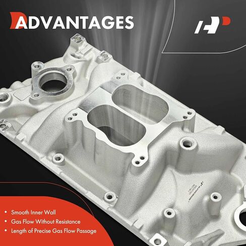 A-Premium Front Intake Manifold Compatible with Chevrolet Tahoe, Express 1500 2500 3500, C1500, C2500, C3500, K1500 K2500 Suburban & GMC Yukon, Savana, C1500, C2500, G3500, K1500 & Cadillac Escalade in Saudi Arabia