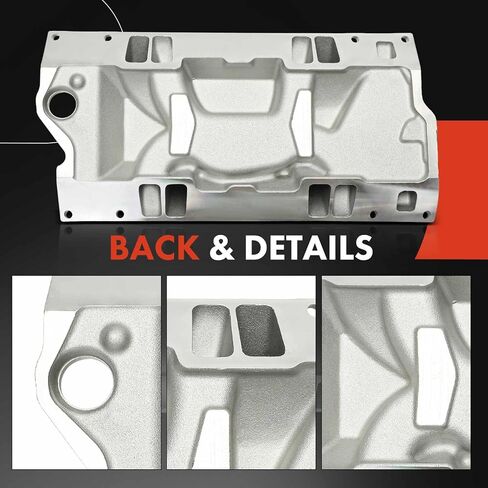 A-Premium Front Intake Manifold Compatible with Chevrolet Tahoe, Express 1500 2500 3500, C1500, C2500, C3500, K1500 K2500 Suburban & GMC Yukon, Savana, C1500, C2500, G3500, K1500 & Cadillac Escalade in Saudi Arabia