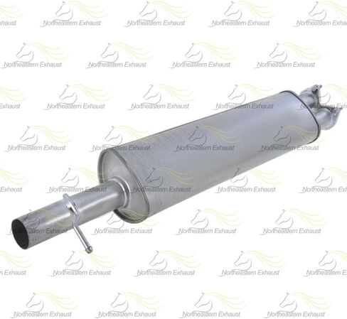 Exhaust Resonator Pipe Muffler Kit Compatible for 2007-2014 Volvo XC90 3.2L | Northeastern Exhaust | Free Gasket, Clamp and Sleeve Included | Direct-Fit Replacement in Saudi Arabia