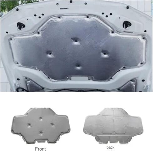 Car Insulation Deadener for BMW for X3 for X4 G01 G02 2018 2019 2020 2021 Car Front Hood Engine Firewall Mat Pad Cover Aner Heat Sound Insulation Cotton in Saudi Arabia
