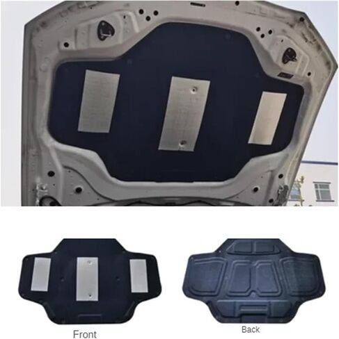Car Insulation Deadener for BMW for X3 for X4 G01 G02 2018 2019 2020 2021 Car Front Hood Engine Firewall Mat Pad Cover Aner Heat Sound Insulation Cotton in Saudi Arabia