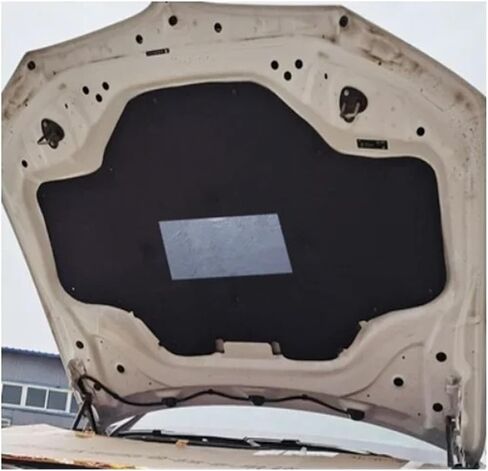 Car Insulation Deadener for BMW for X3 for X4 G01 G02 2018 2019 2020 2021 Car Front Hood Engine Firewall Mat Pad Cover Aner Heat Sound Insulation Cotton in Saudi Arabia