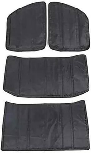 مجموعة لوحة قطن عازلة للصوت لسقف السيارة متوافقة مع Jeep Wrangler JL 2018 2019 2020 2021 2022 2023 2024 2025 ملحقات (لبابين) in Kuwait