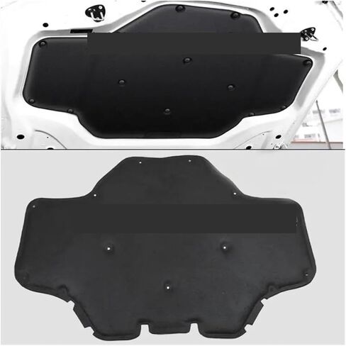 Car Heat Sound Noise Insulation Cotton Front Hood Engine Mat Pad Cover Deadener Compatible For BMW X3 G01 X4 G02 2018-2021 in Saudi Arabia