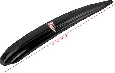 HDBUBALUS Motorcycle Chrome Front Fender Trim Fit for Harley Touring Trike Models 1984-2023 Heritage Softail 1986-2017 FLD 2012-2016 in Saudi Arabia