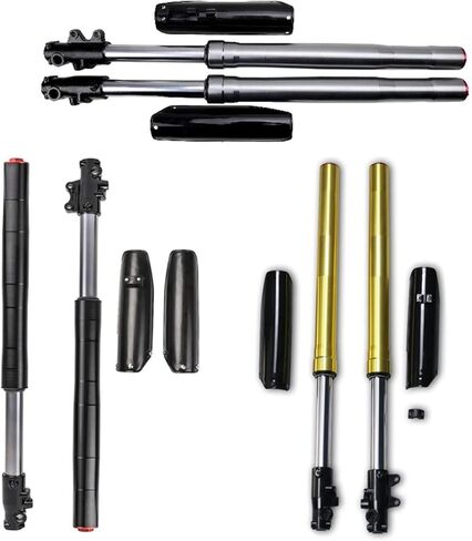 Upside Down 45mm 48mm Front Forks Shocks Absorber Dirt Pit Bike Motorcycle 110cc 125cc 150cc 700/735mm Front Inverted Fork(735mm Gold) in Saudi Arabia