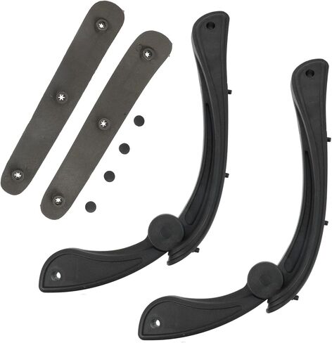 ARTIBETTER Swivel Chair Armrests for Office Adjustable Grab Handles 1 Pair Ergonomic Armrests for Office Chair Replacement Arm Rests Easy Installation in Saudi Arabia