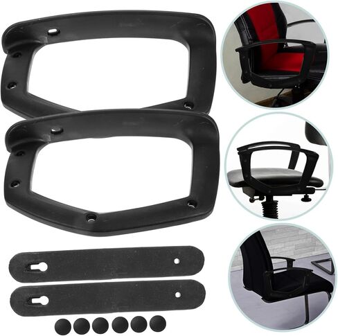 Gadpiparty 2pcs Office Chair Armrest Covers Computer Chair Arm Pads Arm Pads Accessories in Saudi Arabia