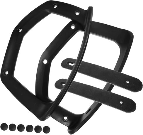 NUOBESTY 2pcs Fit Plastic Handrail Desk Chair Armrests Office Chair Accessories Office Armrest Replacement in Saudi Arabia