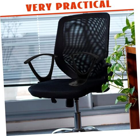 PRETYZOOM 1 Pair Gaming Chair Arm Bracket Replacement Armrest Support for Office Swivel Chairs Easy Installation Fit Construction in Saudi Arabia