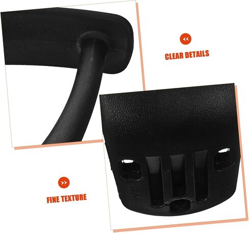 PRETYZOOM 1 Pair Gaming Chair Arm Bracket Replacement Armrest Support for Office Swivel Chairs Easy Installation Fit Construction in Saudi Arabia