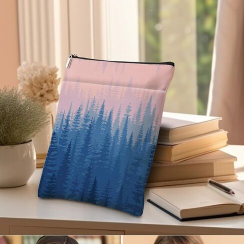 Cute Book Lovers Gifts, Book Sleeve, Books Covers for Paperbacks Books Sleeve Pouch with Zipper Front Pocket Reading Bookish Accessories Cute Decor Gifts for Women Friend Christmas Birthday, Style 03 in Saudi Arabia