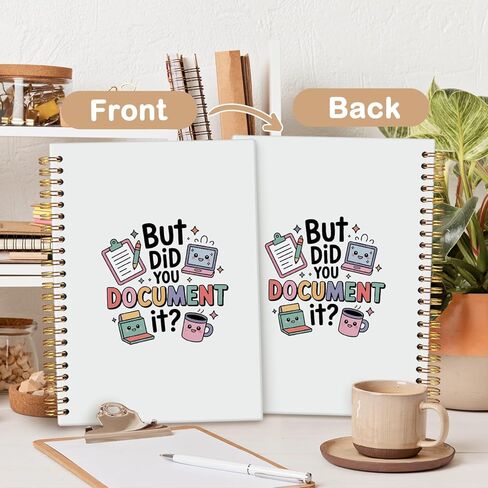 But Did You Document It Funny Notebook for Work,Funny Work Gifts for Coworkers Boss Colleagues,Office Humor Gifts for Coworkers,Funny Office Supplies Hardcover Spiral Notebook 5.5x8.3 Inch in Saudi Arabia