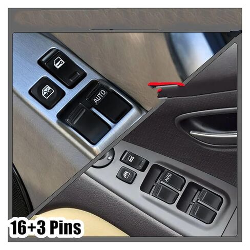 Car Window Regulator Switch for N&issan for Patrol for GU for Y61 1997‑2017 for X-Trail T30 Right Hand Drive Master Power Window Switch Push Button Switches in Saudi Arabia
