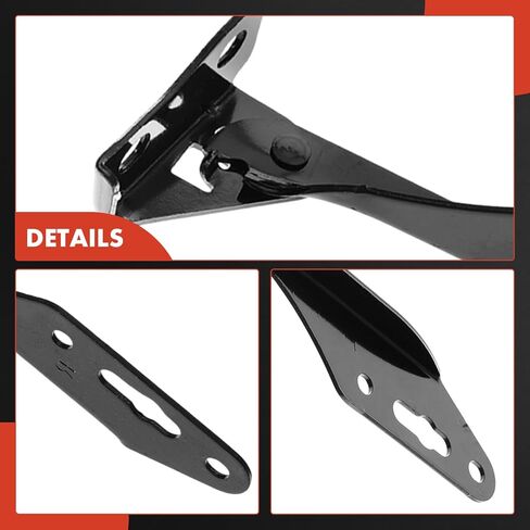 A-Premium Front Driver and Passenger Hood Hinges Compatible with Honda Civic 1992 1993 1994 1995, Front Left and Right Side, 2-PC Set in Saudi Arabia
