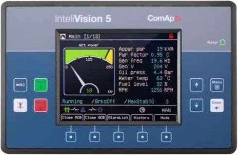 COMP Generation Colour Display Unit InteliVision 5 CAN Generator Remote Displays Controller Module Genset Part in Saudi Arabia