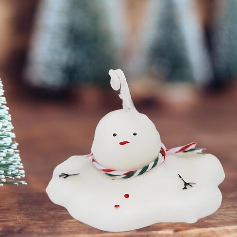 Silicone Candle molds and Christmas Candle molds Christmas, DIY Crafts, Christmas Party Decorations for Gift-Making, Handmade Adorable Melting Snowmen Aromatherapy, and Holiday décor in Saudi Arabia