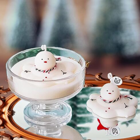 Silicone Candle molds and Christmas Candle molds Christmas, DIY Crafts, Christmas Party Decorations for Gift-Making, Handmade Adorable Melting Snowmen Aromatherapy, and Holiday décor in Saudi Arabia