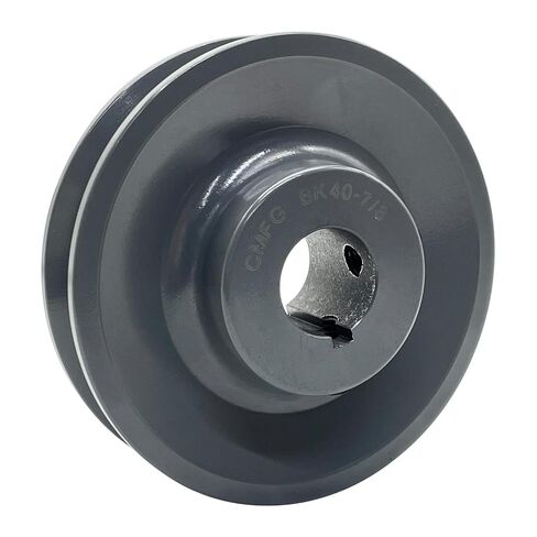BK25-5/8 v Belt Pulley, 2.65'' inch OD, 5/8 Inch Bore,Cast Iron Material, BK Single Groove Mechanical v-Belt Pulleys for "4L" or "A" and "5L" or "B" Belts in Kuwait