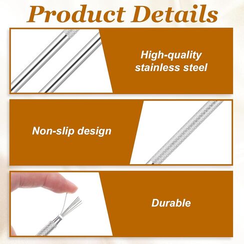 4 PCS Clay Scoring Tools, Stainless Steel Pottery Scoring Tool, Feather Wire Texture Tool for Pottery Sculpting Texturing Modeling Carving in Saudi Arabia