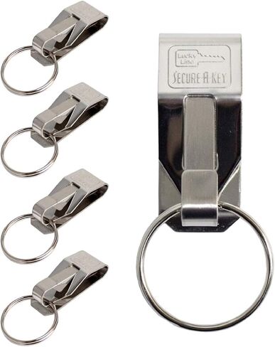 Lucky Line "The Original Secure-A-Key - SLIP ON - Heavy Duty Belt Key Clip 1 Per Pack (4051) in Kuwait