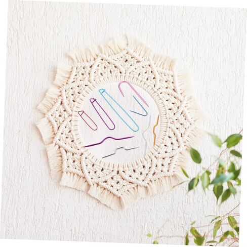 18Pcs Knitting Tools Safety Pins Brooch Weaving Needles Stitch Holders for DIY Projects Durable Aluminum Knitting Auxiliary Tools for Sweater Crafting in Saudi Arabia