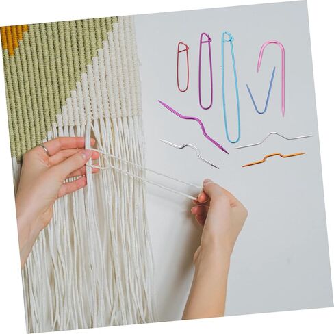 18Pcs Knitting Tools Safety Pins Brooch Weaving Needles Stitch Holders for DIY Projects Durable Aluminum Knitting Auxiliary Tools for Sweater Crafting in Saudi Arabia