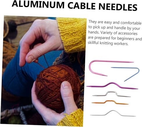 18Pcs Knitting Tools Safety Pins Brooch Weaving Needles Stitch Holders for DIY Projects Durable Aluminum Knitting Auxiliary Tools for Sweater Crafting in Saudi Arabia