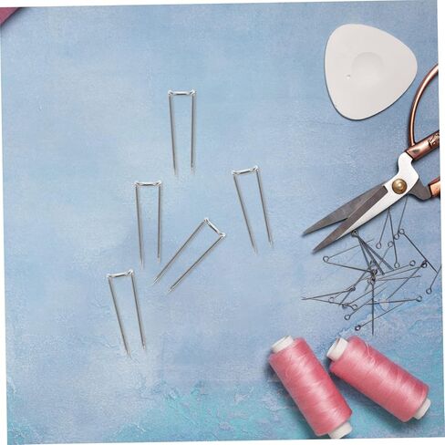 50pcs U Shape Sewing Pins Cloth Positioning Needles for Quilting and Sewing Supplies for Home Crafts and DIY Projects in Kuwait
