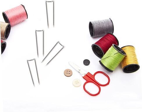 50pcs U Shape Sewing Pins Cloth Positioning Needles for Quilting and Sewing Supplies for Home Crafts and DIY Projects in Kuwait