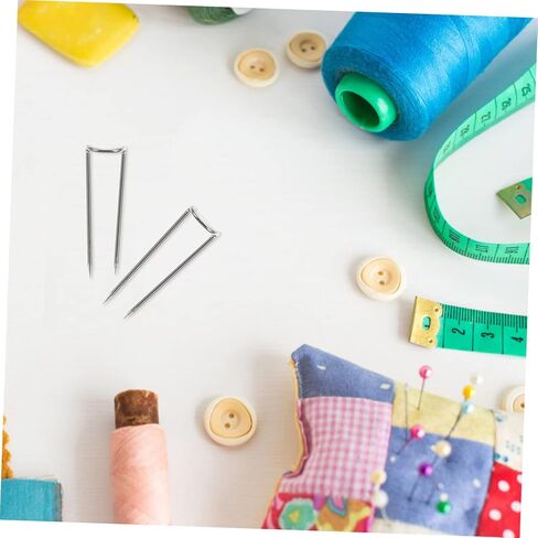 50pcs U Shape Sewing Pins Cloth Positioning Needles for Quilting and Sewing Supplies for Home Crafts and DIY Projects in Kuwait