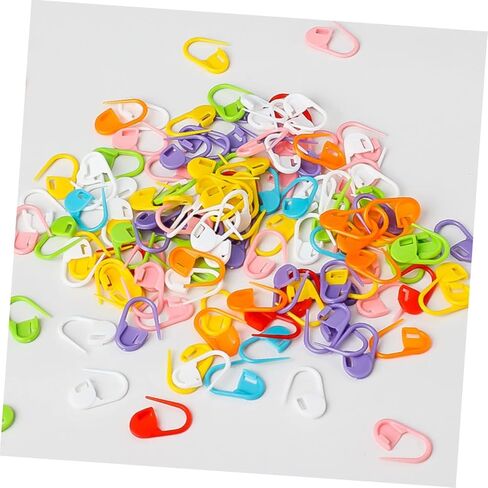 80Pcs Colorful Stitch Markers for Knitting Crocheting Durable Safety Pins for DIY Crafts Easy to Use Compact Design for Weaving and Projects in Saudi Arabia