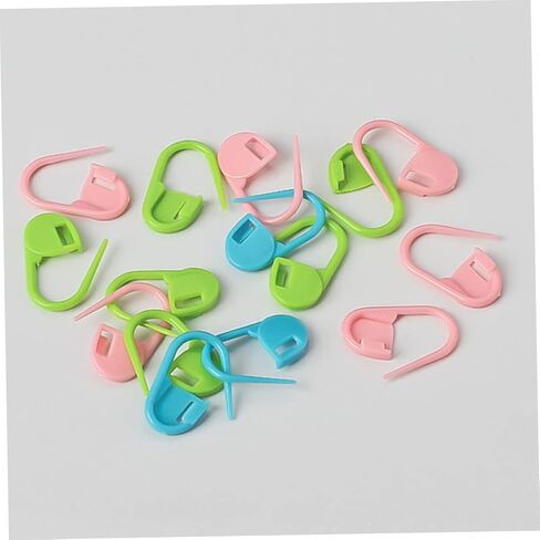 80Pcs Colorful Stitch Markers for Knitting Crocheting Durable Safety Pins for DIY Crafts Easy to Use Compact Design for Weaving and Projects in Saudi Arabia