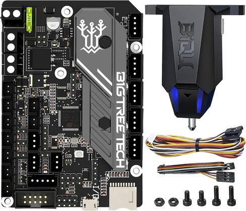 BIGTREETECH SKR Mini E3 V3.0 + BTT Pi V1.2 + TFT35 SPI V2.1 + SFS V2.0 Kit for FDM 3D Printer ترقية البرامج الثابتة Klipper لـ Ender-3، Ender-3 V2، Voron 2.4، معظم i3/Core طابعة XY ثلاثية الأبعاد in Kuwait