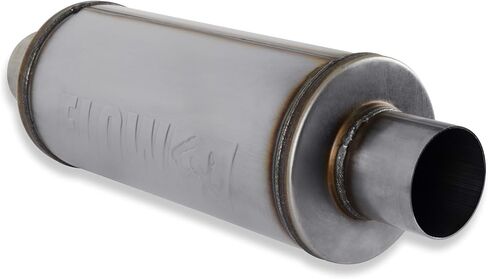 Flowmaster 72619 FlowFX Muffler 3" Inlet/Outlet - 6" Round Body - Moderate Sound 409 Stainless Steel in Saudi Arabia