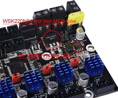 BIGTREETECH SKR Mini E3 V3.0 + BTT Pi V1.2 + TFT35 SPI V2.1 + SFS V2.0 Kit for FDM 3D Printer Upgrade Klipper Firmware for Ender-3, Ender-3 V2, Voron 2.4, Most of i3/Core XY 3D Printer in Kuwait