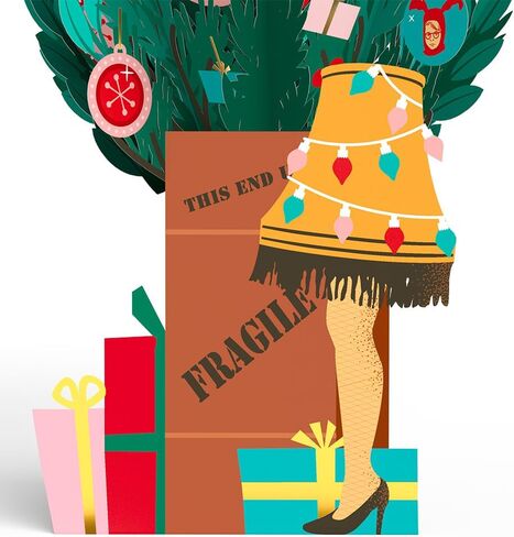 Lovepop Cheerful Christmas Holiday Box Set (Assorted 12-Pack) Pop-Up Card for Her and Him - 3D Holidays Greeting Cards for Men, Women - 4.5" x 5.9" Paperpop Card - 12 Envelopes Included in Saudi Arabia