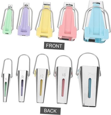 Veemoon 15pcs Bias Tape Maker Kit for Sewing and Quilting Professional Tool Crafting Multi Binding and Edging Convenient and Quilting Accessories in Saudi Arabia