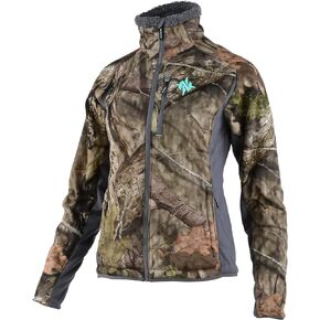 Nomad Women's Harvester Wind & Water Resistant Sherpa Fleece Hunting Jacket for Cold Weather