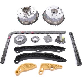 Timing Chain Kit Camshaft VVT Gear Replacement for Kia Sorento Optima Sportage 2.4L 2.0L 2011-2018 243502G750 243702G750 231212G551