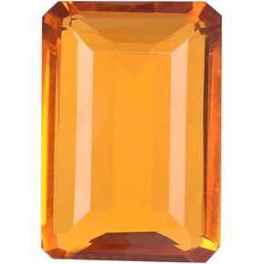 Yellow Citrine 143.50 Ct Perfect Emerald Cut Citrine, Faceted Birthstone Citrine Jewelry Making Loose Gemstone